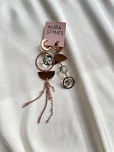 Load image into Gallery viewer, Asimetriski auskari ar Kvarcu