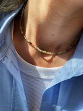 Load image into Gallery viewer, Kaklarota ar Granātu, Tirkīzu, Citrīnu