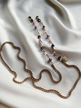 Load image into Gallery viewer, Briļļu ķēdīte ar Jolītu, Fluorītu