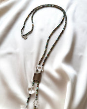 Load image into Gallery viewer, Kaklarota kulons ar Tirkīzu, Kvarcu