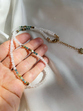 Load image into Gallery viewer, Kaklarota ar Mēness akmeni, Tirkīzu, Turmalīnu