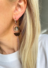 Load image into Gallery viewer, Asimetriski auskari ar Kvarcu