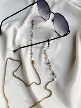 Load image into Gallery viewer, Briļļu ķēdīte ar Pērlēm, Sodalītu