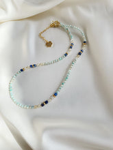 Load image into Gallery viewer, Kaklarota ar Jašmu, Lazurītu, Citrīnu