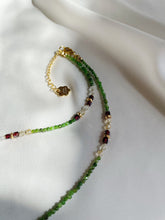 Load image into Gallery viewer, Kaklarota ar Diopsīdu, Granātu, Citrīnu