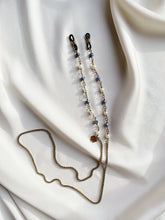 Load image into Gallery viewer, Briļļu ķēdīte ar Pērlēm, Sodalītu