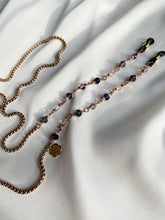 Load image into Gallery viewer, Briļļu ķēdīte ar Jolītu, Fluorītu