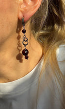 Load image into Gallery viewer, Asimetriski auskari ar Dzintaru