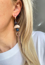 Load image into Gallery viewer, Asimetriski auskari ar Opālu