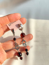 Load image into Gallery viewer, Asimetriski auskari ar Dzintaru