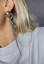 Load image into Gallery viewer, Asimetriski auskari ar Sienītu