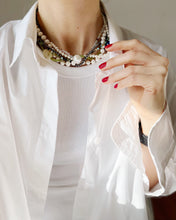 Load image into Gallery viewer, Kaklarota ar Pērlēm, Akmeņu MIX