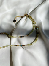 Load image into Gallery viewer, Kaklarota ar Granātu, Tirkīzu, Citrīnu