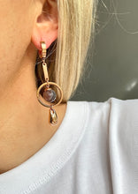 Load image into Gallery viewer, Asimetriski auskari ar Ahātu