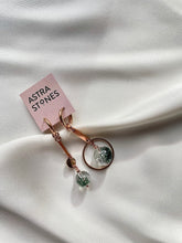 Load image into Gallery viewer, Asimetriski auskari ar Kvarcu