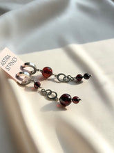 Load image into Gallery viewer, Asimetriski auskari ar Dzintaru