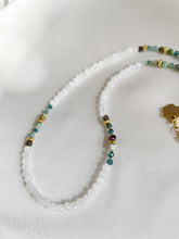 Load image into Gallery viewer, Kaklarota ar Mēness akmeni, Tirkīzu, Turmalīnu