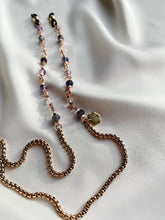 Load image into Gallery viewer, Briļļu ķēdīte ar Jolītu, Fluorītu