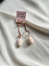 Load image into Gallery viewer, Asimetriski auskari ar Ahātu