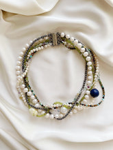 Load image into Gallery viewer, Kaklarota ar Pērlēm, Akmeņu MIX