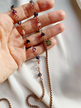 Load image into Gallery viewer, Briļļu ķēdīte ar Jolītu, Fluorītu