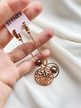 Load image into Gallery viewer, Asimetriski auskari ar Dūmkvarcu