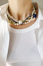 Load image into Gallery viewer, Kaklarota ar Pērlēm, Akmeņu MIX