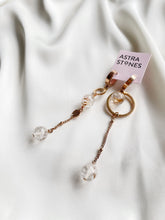 Load image into Gallery viewer, Asimetriski auskari ar Kvarcu