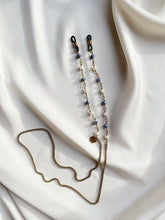 Load image into Gallery viewer, Briļļu ķēdīte ar Pērlēm, Sodalītu