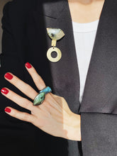 Load image into Gallery viewer, Gredzens ar Labradorītu