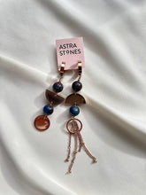 Load image into Gallery viewer, Asimetriski auskari ar Opālu