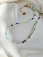 Load image into Gallery viewer, Kaklarota ar Jašmu, Lazurītu, Citrīnu