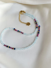 Load image into Gallery viewer, Kaklarota ar Topāzu, Lazurīru, Rubīnu