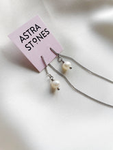 Load image into Gallery viewer, Ķēdīšu auskari ar Pērlēm