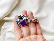 Load image into Gallery viewer, Piespraude ar Ametistu, Avanturīnu