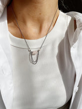 Load image into Gallery viewer, Kaklarota kulons ar Morganītu