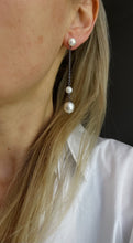 Load image into Gallery viewer, Asimetriski auskari ar Pērlēm
