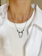 Load image into Gallery viewer, Kaklarota kulons ar Malahītu