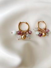 Load image into Gallery viewer, Auskari ar Akmeņu MIX