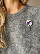 Load image into Gallery viewer, Piespraude ar Ametistu, Avanturīnu