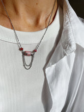 Load image into Gallery viewer, Kaklarota kulons ar Rodonītu