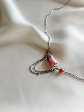 Load image into Gallery viewer, Kaklarota kulons ar Rodonītu