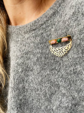 Load image into Gallery viewer, Piespraude ar Rodohrozītu, Malahītu