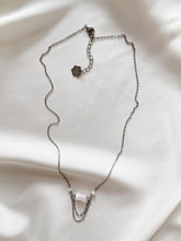 Load image into Gallery viewer, Kaklarota kulons ar Morganītu