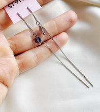 Load image into Gallery viewer, Ķēdīšu auskari ar Jolītu