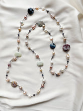 Load image into Gallery viewer, Kaklarota ar Pērlēm, Ahātu, Akvamarīnu uc