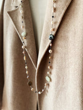 Load image into Gallery viewer, Kaklarota ar Pērlēm, Ahātu, Akvamarīnu uc