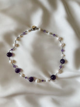 Load image into Gallery viewer, Kaklarota ar Pērlēm, Ametistu