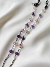 Load image into Gallery viewer, Briļļu ķēdīte ar Kvarcu, Ametistu