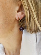 Load image into Gallery viewer, Auskari ar Ametistu